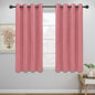Easy-Going Blackout Curtains for Bedroom, Solid Thermal Insulated Grommet and by Easy-Going