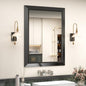 SMIROR Matte Black Bathroom Mirror by SMIROR
