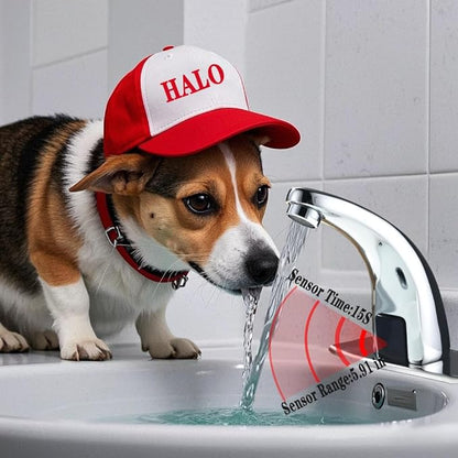 Halo Sanitary Updated H59 Brass Touchless Sensor Faucet - Image 4