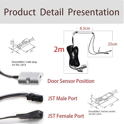 Motion Sensor Light Switch, IR Sensor Switch Door Activated Light Switch - Image 2