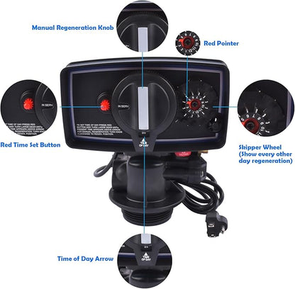 5600 Water Softener Timer, 110V 12 Day Timer Control Valve - Image 2