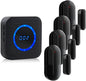 Wireless Door Chime for Business Home Office When Entering Door Alarms When by SANJIEGuardSecurity