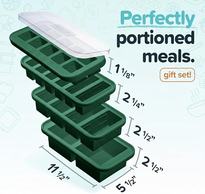 Souper Cubes Silicone Freezer Molds Gift Set - Image 5