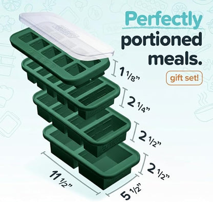 Souper Cubes Silicone Freezer Molds Gift Set - Image 5