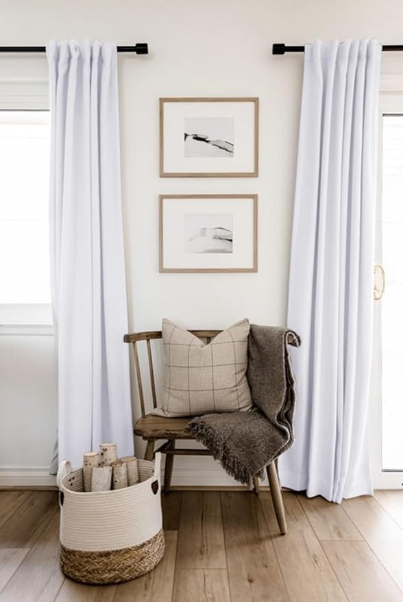 100% Blackout Shield Linen Blackout Curtains - Image 7