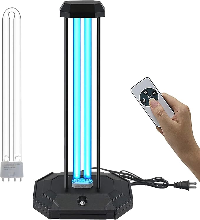 BAIMNOCM UVC Lamp 38W, UV Light Sanitizer Bulb, Ozone Germicidal lamp by BAIMNOCM