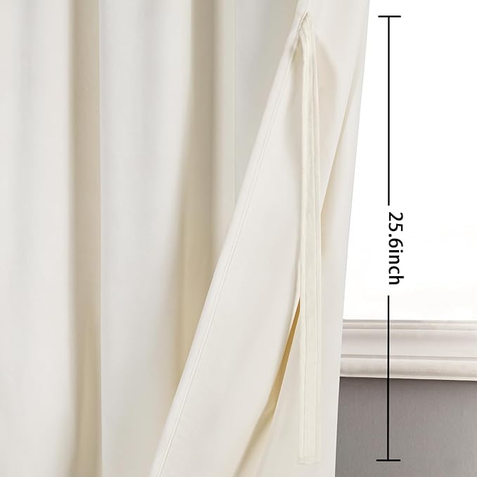 JIUZHEN Velvet Curtains for Bedroom - Image 4