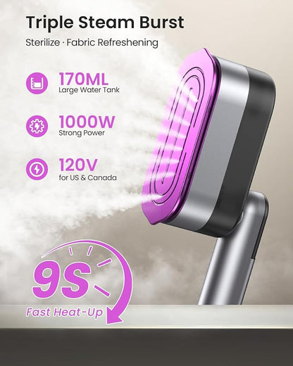 LOXP 2-in-1 Handheld Steamer and Iron - Image 2