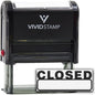 Basic Closed Self Inking Rubber Stamp by Vivid+Stamp