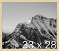 Frame It Easy 33 x 28 Wheat Wood Frame by FrameItEasy