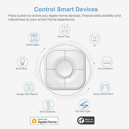 Onvis Smart Button, 5-Keys Smart Switch, Scene Controller, Compatible - Image 2
