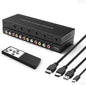 RuiPuo 4Port AV to HDMI Converter, 4Port AV to HDMI Switcher by RuiPuo