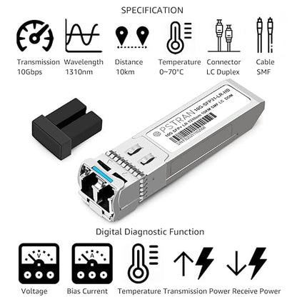 OPSTRAN 10GBASE-LR SFP+ Optical Transceiver Module Compatible - Image 2