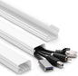 39in Cord Covers for Wires on Wall, YCLYC Wall Cord Cover, Large TV Cable Hider by YCLYC