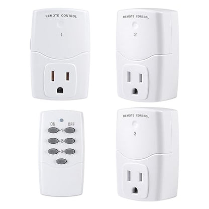 BN-LINK Mini Wireless Remote Control Outlet Switch Power Plug in by BN-LINK
