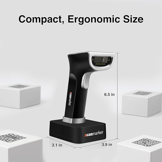 Scanmarker 1D/2D Wireless Barcode Scanner – Boost Speed & Accuracy - Image 9