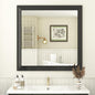 SMIROR Matte Black Bathroom Mirror by SMIROR