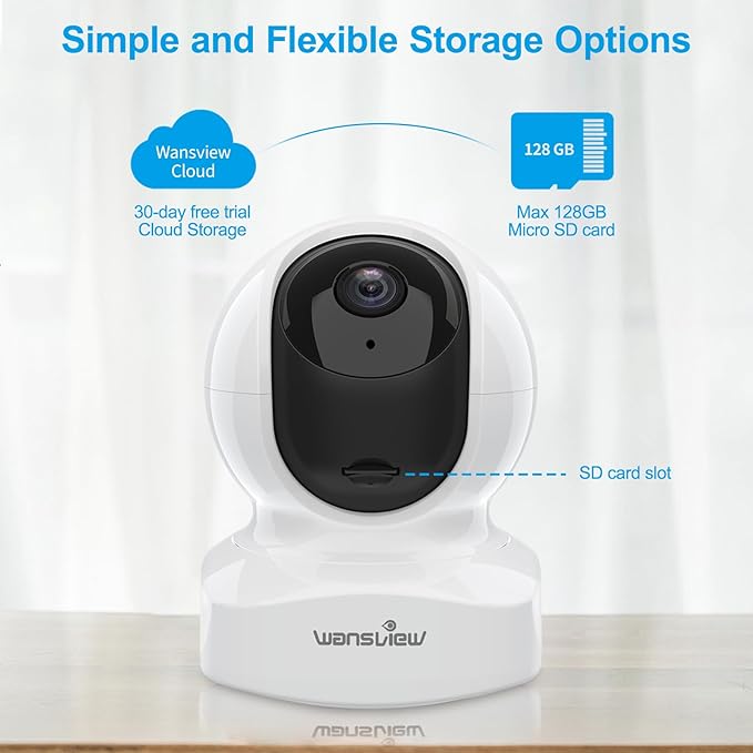 Home Security Camera, Baby Camera, 2K wansview WiFi Camera - Image 5