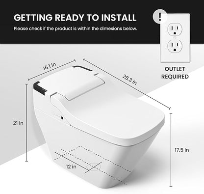 VOVO STYLEMENT TCB-090SA Smart Toilet - Image 5