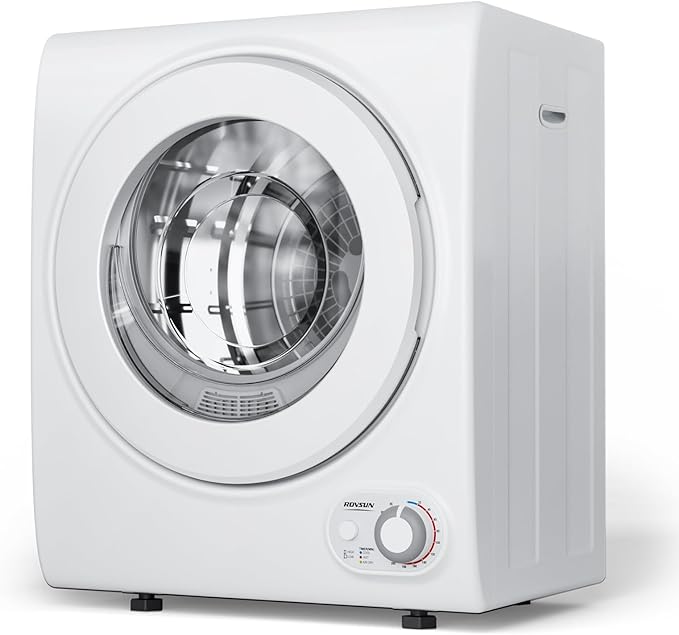 ROVSUN 110V Portable Clothes Dryer, High End Laundry Front Load Tumble Dryer by ROVSUN