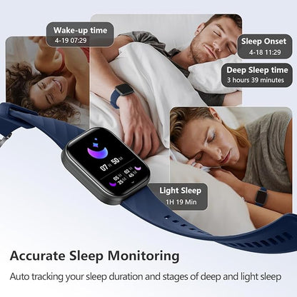 FITVII Health & Fitness Tracker, Smart Watch - Image 5