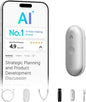 Plaud NotePin S AI Voice Recorder, Wearable AI Notetaker, AI Transcribe & by PlaudOfficial