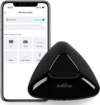 BroadLink Universal IR/RF Remote RM MAX, Wi-Fi & BLE Smart Hub by BroadlinkOnline