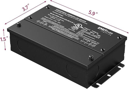 EMITEVER 30W Dimmable LED Driver, 24V Triac Dimmable Power Supply, AC to DC - Image 3