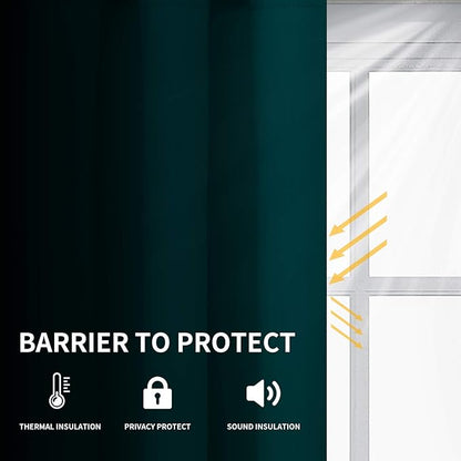 Easy-Going Blackout Curtains for Bedroom, Solid Thermal Insulated Grommet and - Image 2