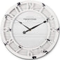 Presentime & Co 10" Farmhouse Series Wall Clock, Shiplap Style, Raised 3D by Presentime