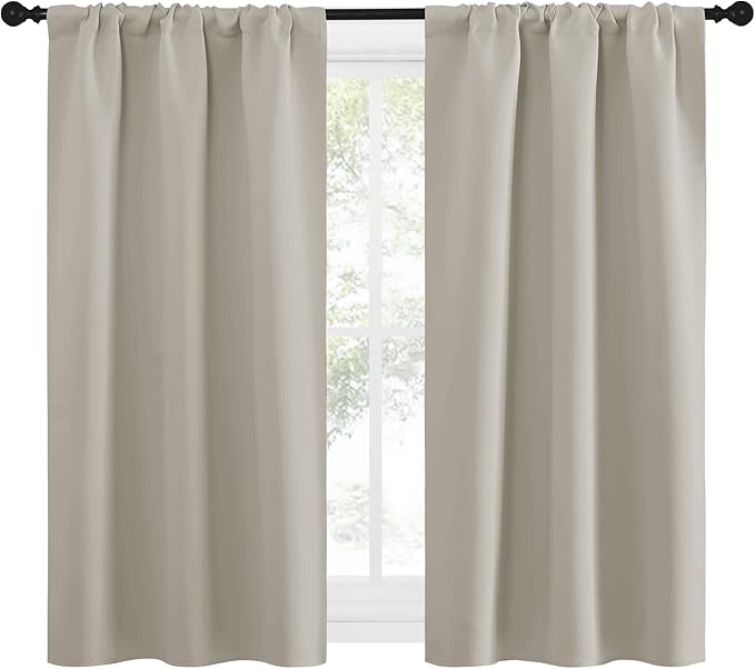 NICETOWN Blackout Curtains for Living Curtains, Room Darkening Window Curtain - Image 2