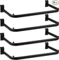 Polmart Slatwall Steel U-Shaped Hanger Rail by Polmart