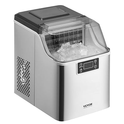 VEVOR Countertop Ice Maker, 24 Cubes Ready in 15 Mins, 45lbs in 24Hrs, - Image 9