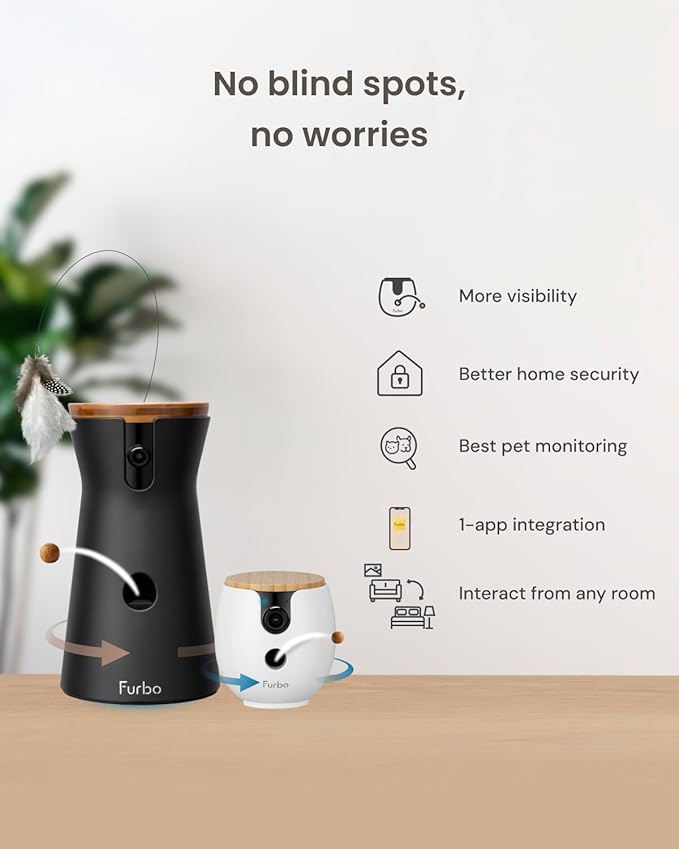 Furbo 360° Cat Camera + Mini 360° Cam 2-Camera Bundle Nanny Subscription: Cat - Image 8