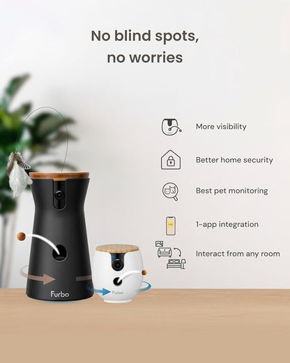 Furbo 360° Cat Camera + Mini 360° Cam 2-Camera Bundle Nanny Subscription: Cat - Image 8