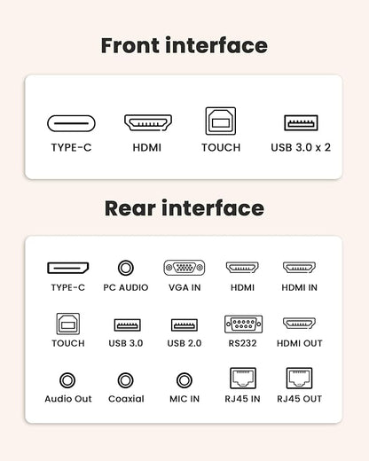 Interactive Smart Board for Classroom, 55” 8+128 GB Electronic Digital - Image 9