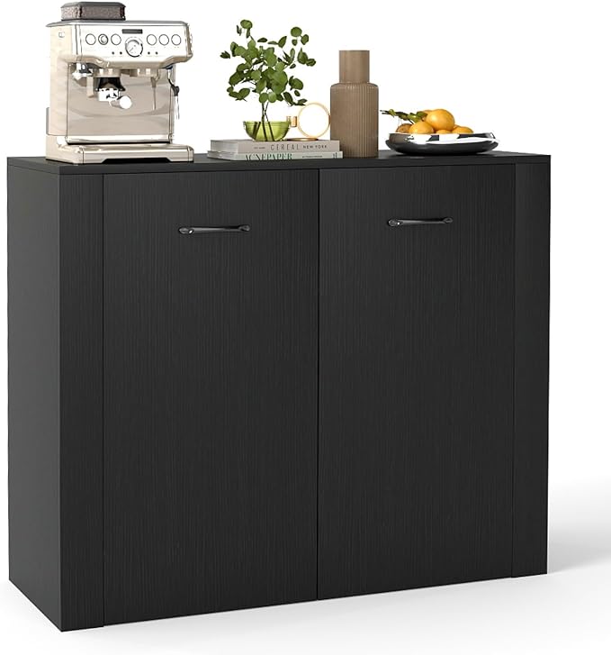 Giantex Modern Storage Cabinet, Anti-Tipping Device, Sturdy Metal Hings by Giantex