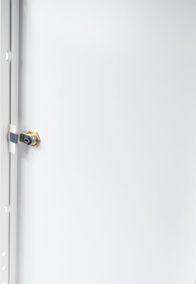 10" x 20" Lockable White Metal Access Panel. Service Shaft Door Panel - Image 4