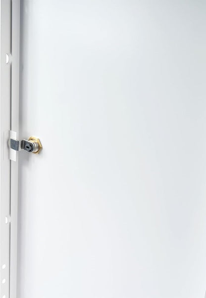 10" x 20" Lockable White Metal Access Panel. Service Shaft Door Panel - Image 4