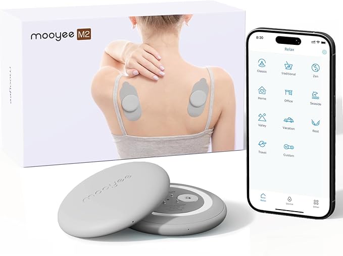Wireless TENS Unit for Pain Relief, 18 Modes App Control Tens Machine & Deep by WirelessTensUnit