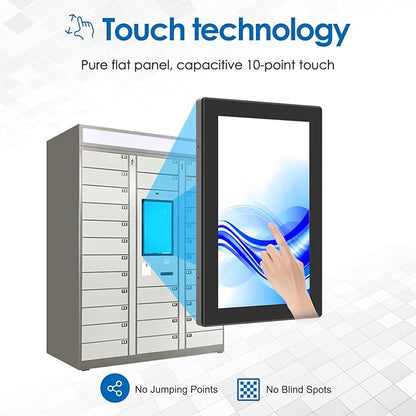 13.3 Inch 1000 Nits High Brightness 10 Points Open Frame Touch Display - Image 6