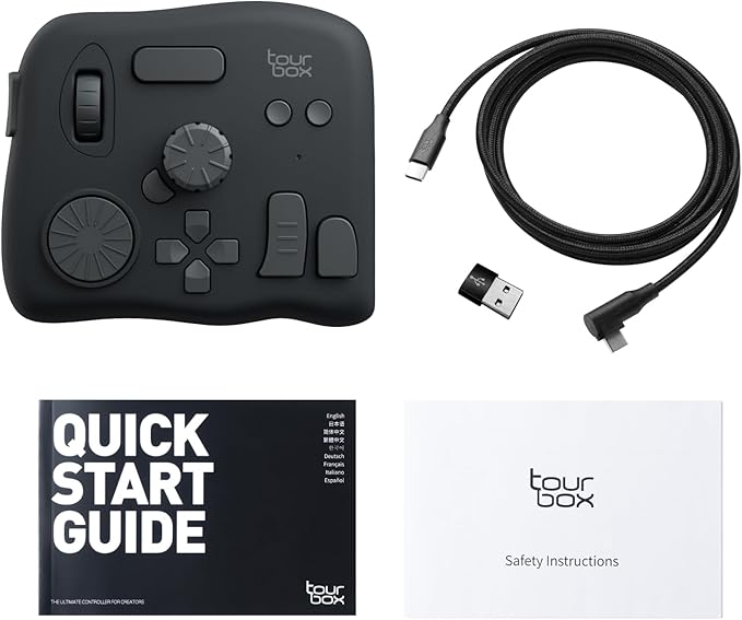 TourBox NEO - Customizable Editing Controller, Photo Color Grading Illustration - Image 12