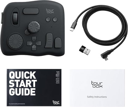 TourBox NEO - Customizable Editing Controller, Photo Color Grading Illustration - Image 12