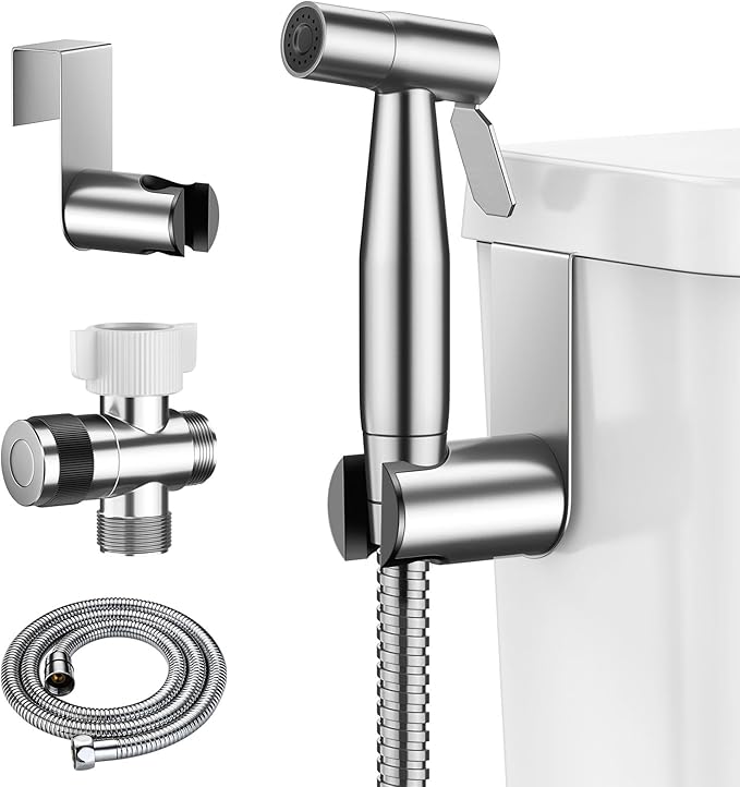 Handheld Bidet Sprayer for Toilet, BRITULIF Jet Sprayer for Toilet Muslim Shower by BRITULIF