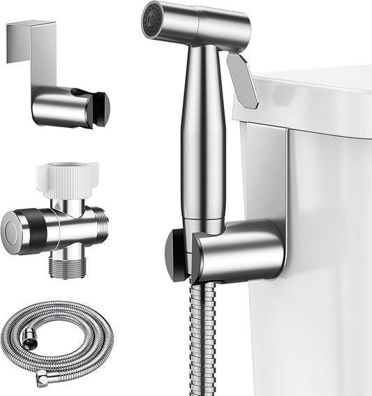Handheld Bidet Sprayer for Toilet, BRITULIF Jet Sprayer for Toilet Muslim Shower by BRITULIF