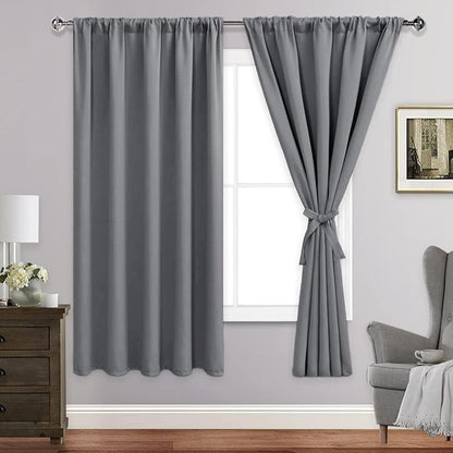 JIUZHEN Blackout Curtains for Bedroom by JIUZHEN