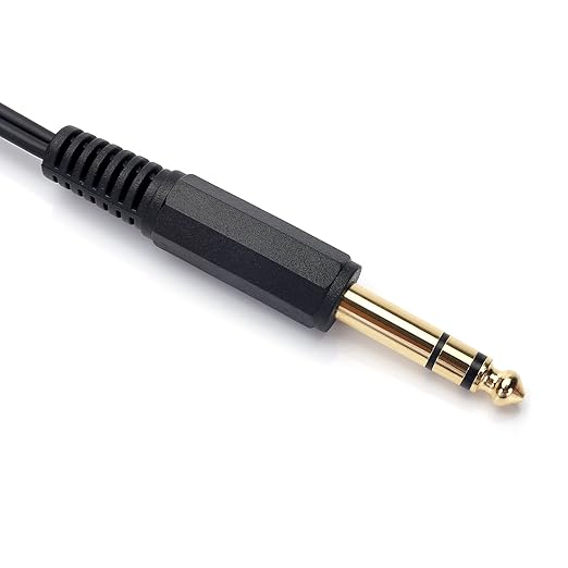Disino 1/4 Splitter, 1/4" TRS Stereo Male to Dual Female Y Splitter Cable - Image 6