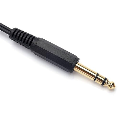 Disino 1/4 Splitter, 1/4" TRS Stereo Male to Dual Female Y Splitter Cable - Image 6
