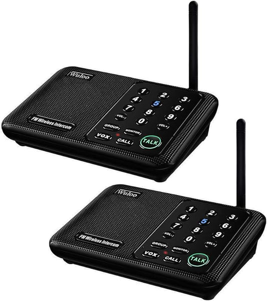 Wuloo Intercoms Wireless for Home 1 Mile Range 10 by Wuloo
