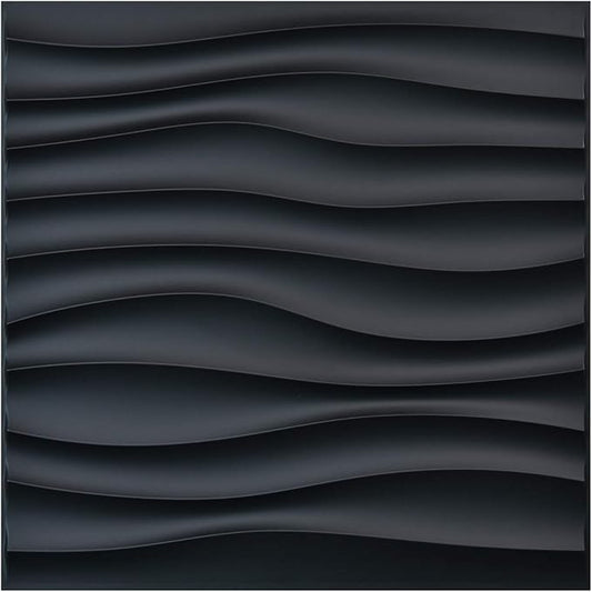 Art3d PVC Wave Panels for Interior Wall Decor, Antique Copper Textured 3D Wall by Art3d